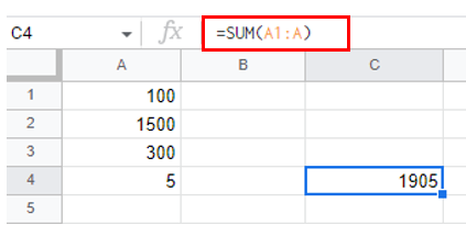 引数に数式をセットする